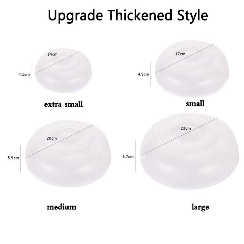 2PC Microwave Cover for Food,Microwave Splatter Cover Microwave Plate Cover Microwave Splatter Guard