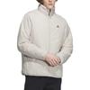 Adidas Colorblock Logo Print Reversible Stand Collar Long Sleeve Jacket Men Jacket Off-White IT8710