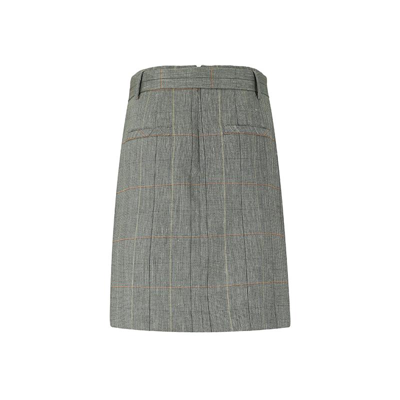 VISITINNEWYORK High-Waisted Mini Wrap Skirt (Vy4Sr20)