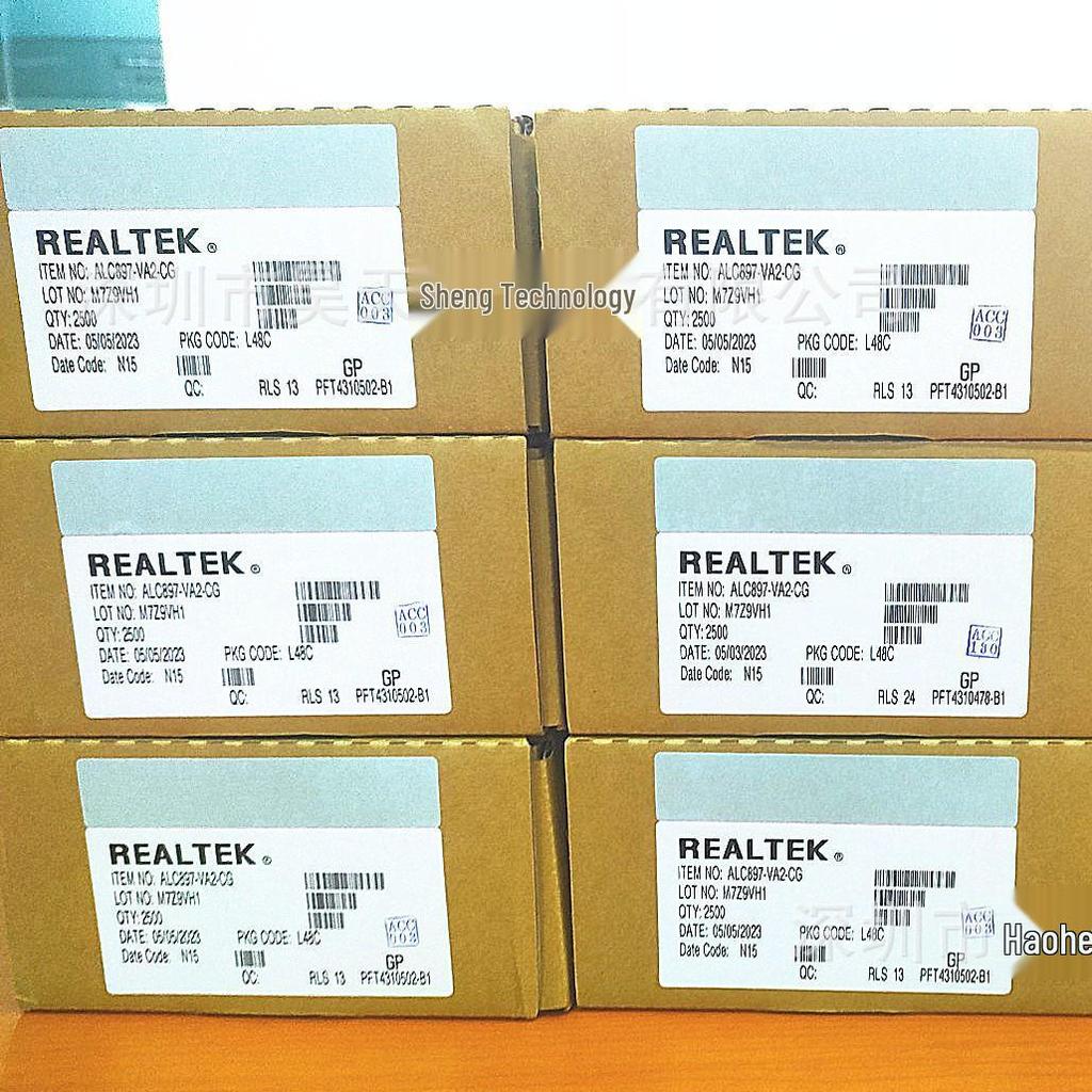 REALTEK ALC662, ALC886, ALC897 LQFP Audio Chipset Series