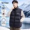 Yalu Men's 90% Duck Down Stand Collar Puffer Vest