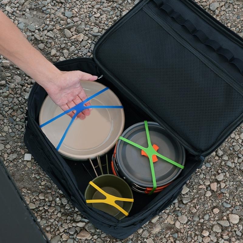 10 st Elastiska H-band för Bokbindning, Konstprojekt & Utomhusbruk, Silikon Gummiband H-band i Flera Färger, 2 Storlekar