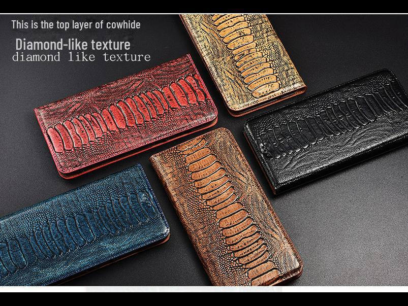 "ZTE Nubia Z70 Ultra/Z60S Pro/Z40Pro Genuine Leather Flip Cover"