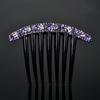 Temperament All-match Hair Accessories Korean Style Headwear Seven-tooth Comb Rhinestone Hair Comb