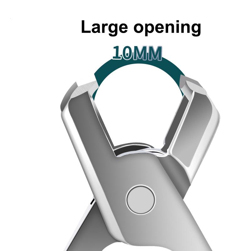 Große Öffnung Spritzschutz Nagel Dicke Knipser Harter Nagel Spezialnagelknipser Einzelnagelknipser Haushalt Zehennagelknipser