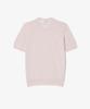LACOSTE Women'S Light Cotton Short Sleeve Sweater Af5025-56G Ady