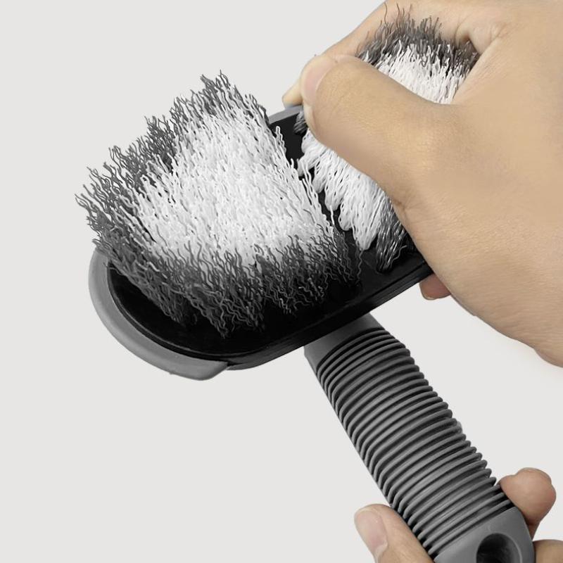 Car Tire Brush Wheel Brush Car Wash Tool Artifact Special Powerful Decontamination Brush Cleaning with Handle Supplies