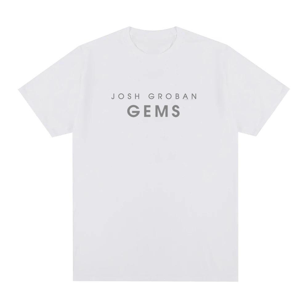 Josh Groban Jewel TShirt Casual Graphic Printing for Summer Camisetas Comfortable Round Neck Cotton Clothing Unisex Clothes