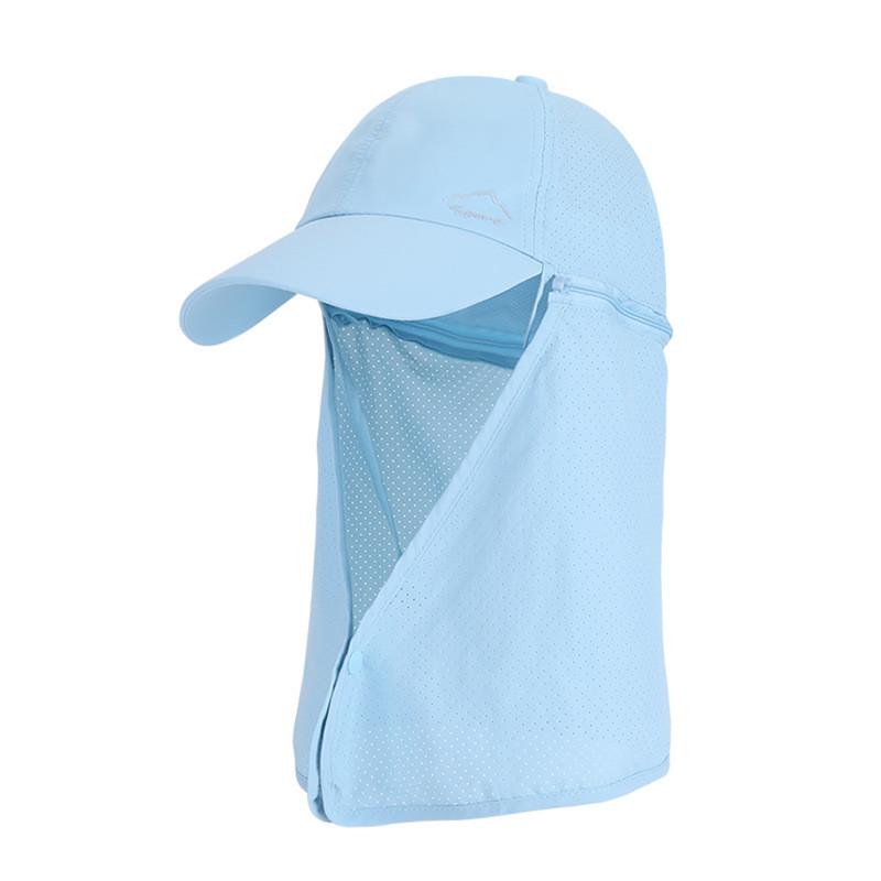 Summer Sun Protection Baseball Cap With Wide Brim For Men And Women Outdoor Activities