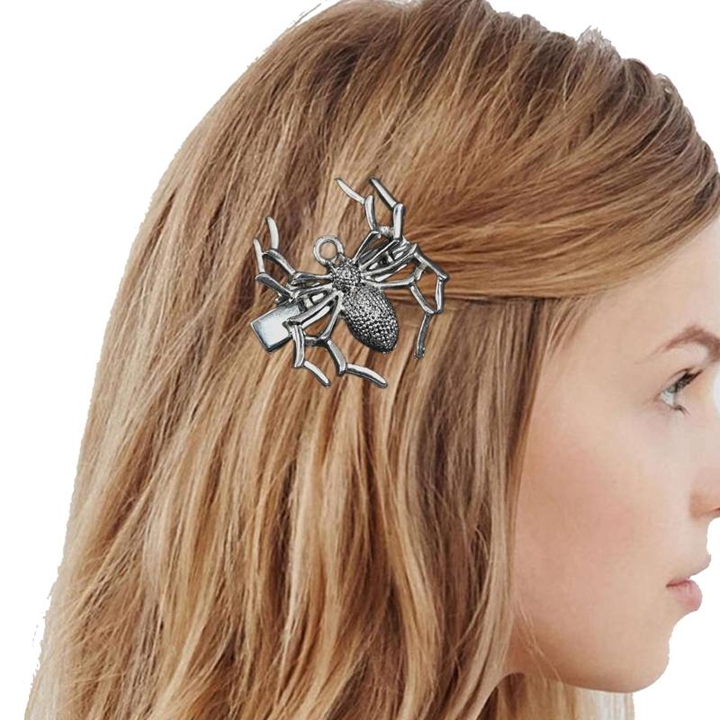 Halloween Barrettes Cute Skeleton Hair Clip Cosplay Party Headwear Cute Hair Clip Dress Up Party for Masquerades