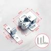 2PCS Magnetschrank Fänge Türstopper Dämpferpuffer mit Schrauben Möbelbeschläge