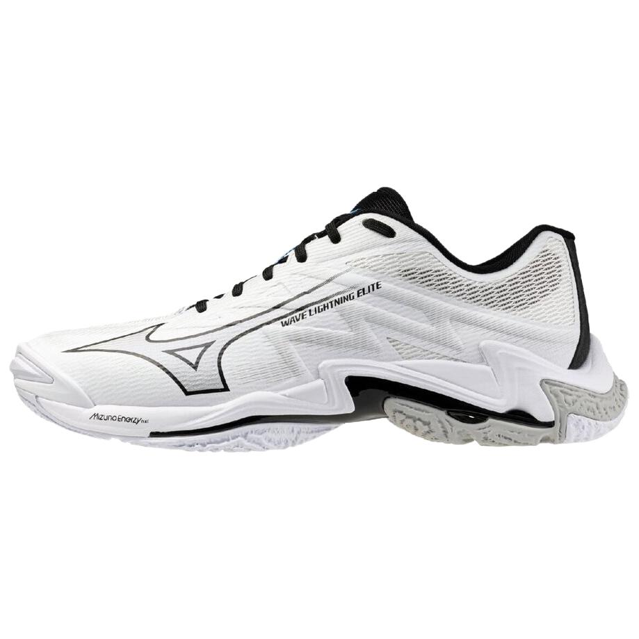 Волейбольные кроссовки Mizuno Wave Lightning Elite Wide Удобная посадка Унисекс кроссовки Белый Черный V1GA260151 42
