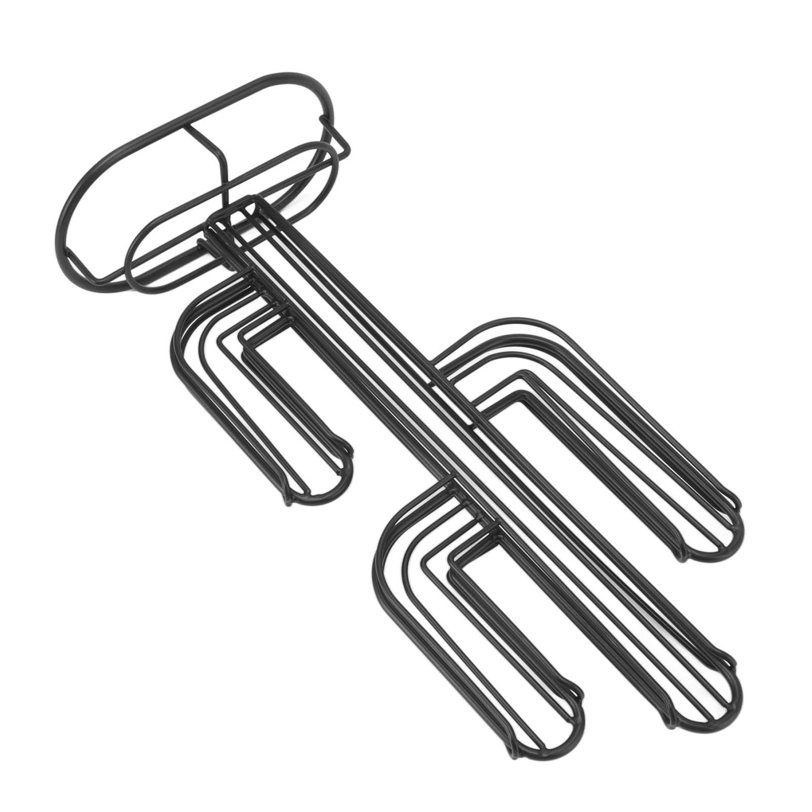 

Cactus Shaped Coffee Pod Holder Home Black Iron Coffee Capsule Storage Stand Organizer Holds 48 Coffee Pods