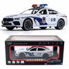 Alloy Police Mh8 Car Model With Acousto Optic Design For Gift Children