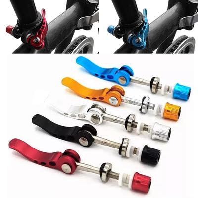 Universal-Sattelstützenklemme mit Schnellspanner für Mountainbikes, Fahrrad-Sattelstützenrohrklemme, Schloss, Sattelrohrklemme, Schraube, Sattelrohrclip für Rennrad, MTB
