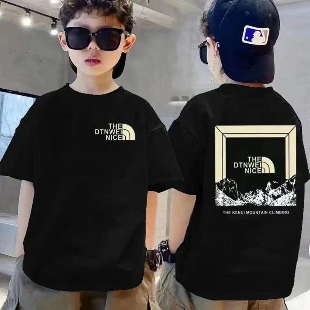 NELLY slogan short sleeved T-shirt, oversized white children's T-shirt