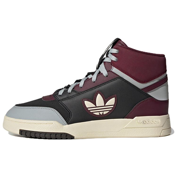 Adidas Originals Drop Step XL Casual High-Top Skate Shoes Unisex Sneakers Red Black HQ6945