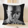 Rapper 2Pac Tupac Amaru Shakur Cushion Cover Decorative Pillow Sofa Home Decor Case Pillow Cases