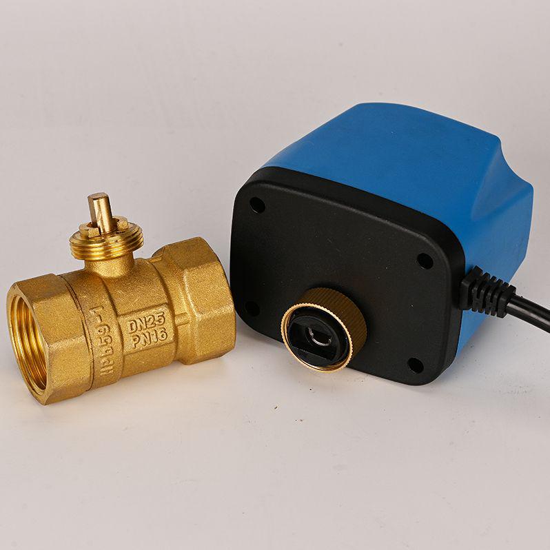 Elettrovalvola a sfera elettrica di reset a spegnimento a due fili, Ottone, 4/6 Punti, Normalmente Chiusa/Aperta, Valvola dell'acqua, 220V.