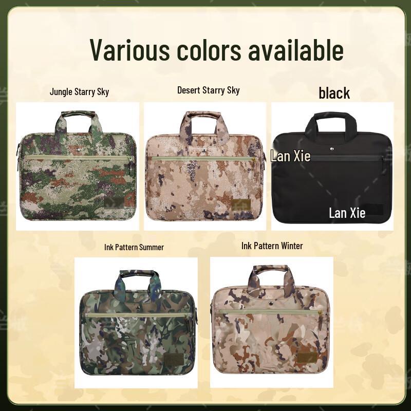 Camouflage Laptop Messenger Bag