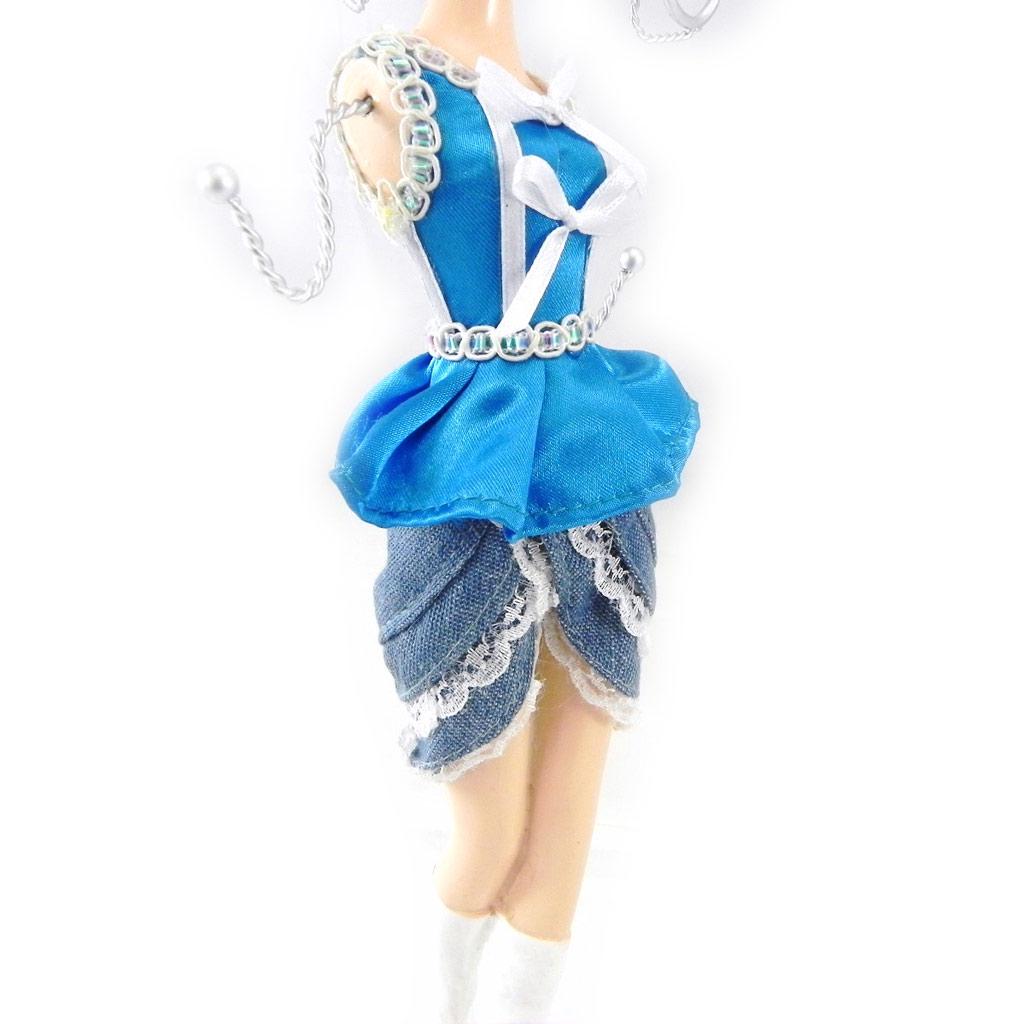 Les Trésors De Lily [H0825] - Blue 'Lisa' Necklace Holder