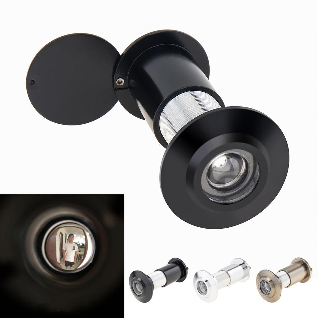 Buy Zinc Alloy Door Viewer Peephole 200 Degree with Rotating Privacy