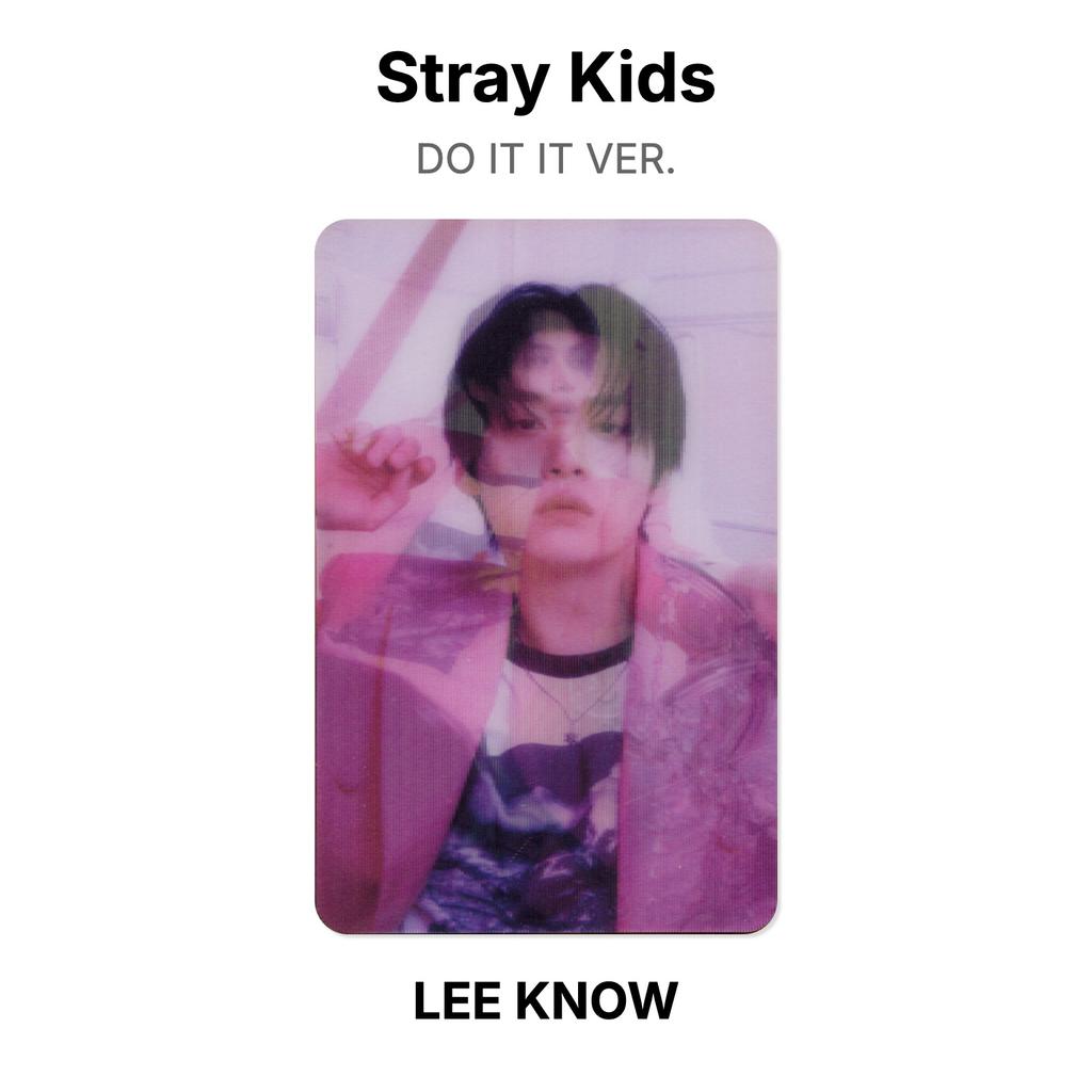 Stray Kids DO IT IT VER. Official Photocard