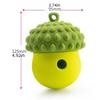 Durable Dog Toys Chew Balls Silicone Puppy Teething Toys Treat Dispensing Ball  for Small Dogs