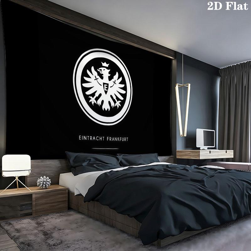 Eintracht Frankfurt Wall tapestry, aesthetic printed fabric blanket, suitable for bedroom, living room, and home decor.