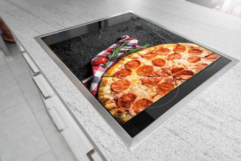 SZKLANA DESKA DO KROJENIA 52x40 PIZZA