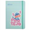 Disney Fashion. A5 Notebook, 80 Sheets, Lined, with Elastic Band. Pastel Stitch 2