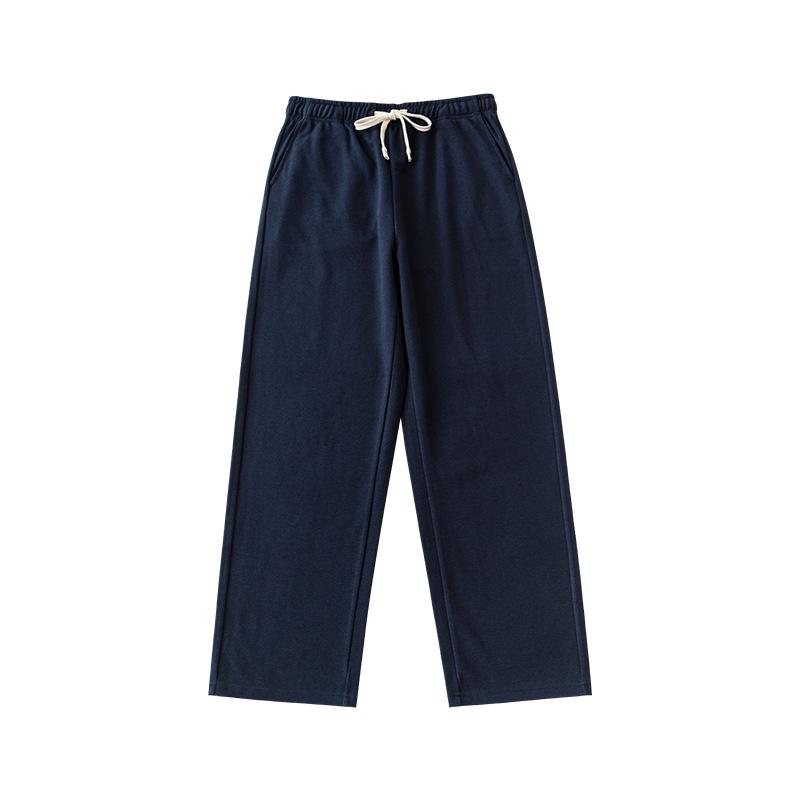 

Мужские повседневные брюки прямого кроя из японского твила - Универсальные, Фактурные, Однотонные, Спортивные, Драпирующийся стиль Medium