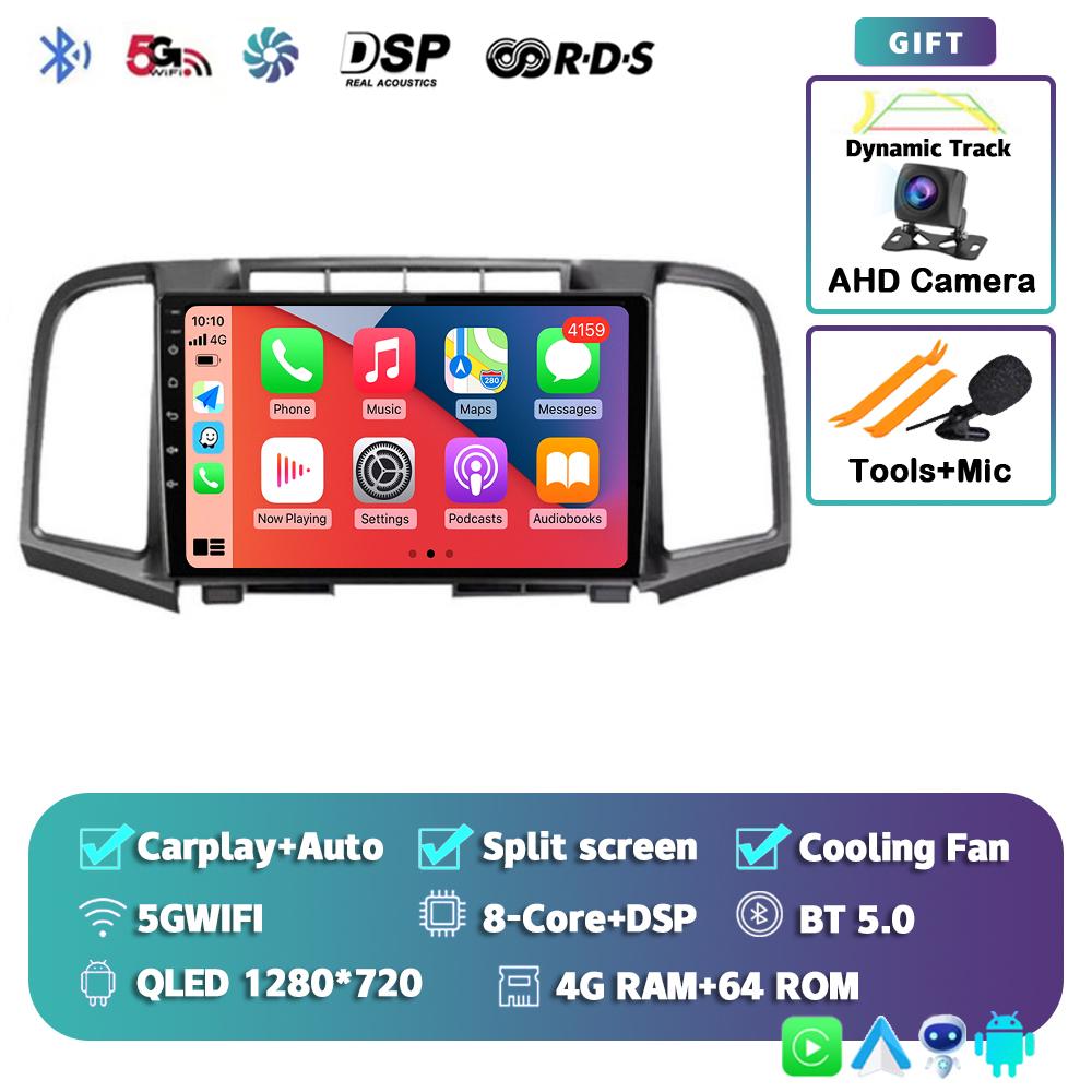 Android14 Carplay Auto For Toyota Venza 2008 - 2012 2013 2014 2015 2016 Car Radio Multimedia Player Video Stereo WIFI+4G BT 2DIN