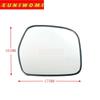 Auto Side Door Heated Wing Convex Angle Car Mirror Glass for TOYOTA LAND CRUISER 1996 1997 1998 1999 2000 2001 2002