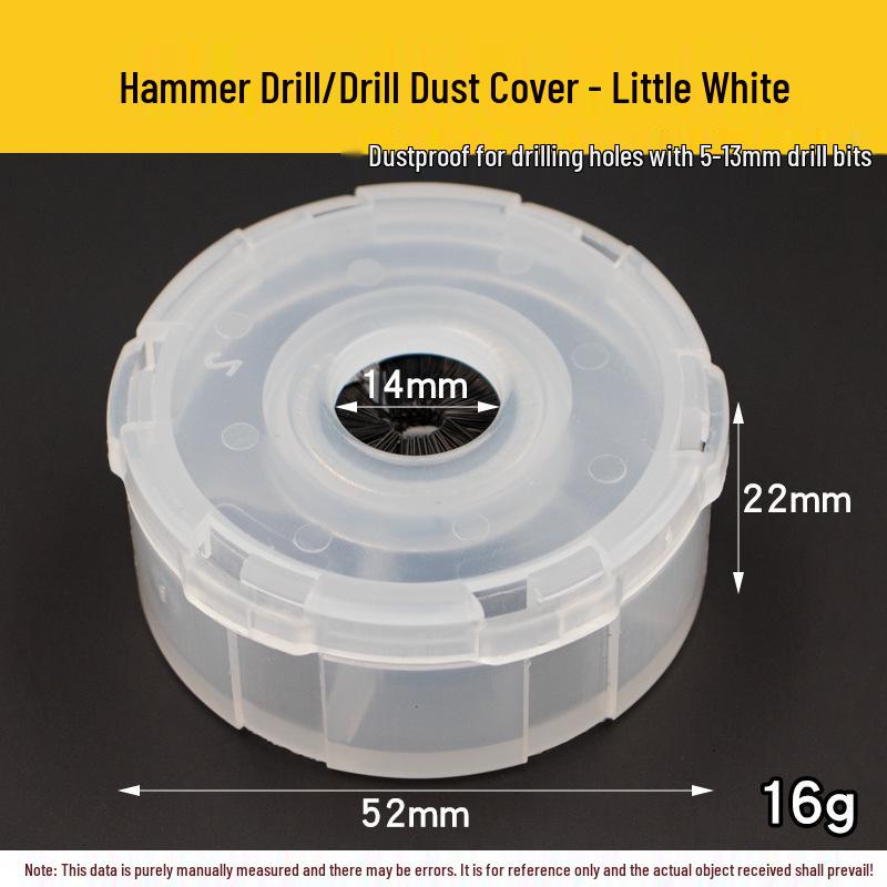 6-Piece Dust Cover Set for Ceiling Downlight Drill Bits