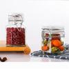 50/100ml Glass Bottle Sealed Jar For Kitchen Food Pickle Fruit Canned Transparent Big Mouth Jam Bottle Storage Jar Household