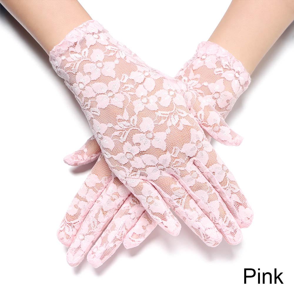 Neue Party Sexy Festliche Handschuhe Damen Hochwertige Spitzenhandschuhe Absatz Hochzeitshandschuhe Fäustlinge Accessoires Vollfinger Mädchen