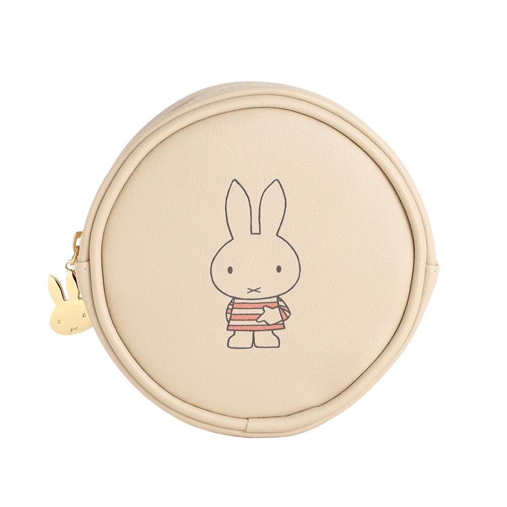 GreenFlash Miffy Round Pouch Beige BM-458 бежевый 4700₽