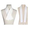 Unisex Ancient Style Detachable False Collar Belt Crisscross Neckline Long Scarf