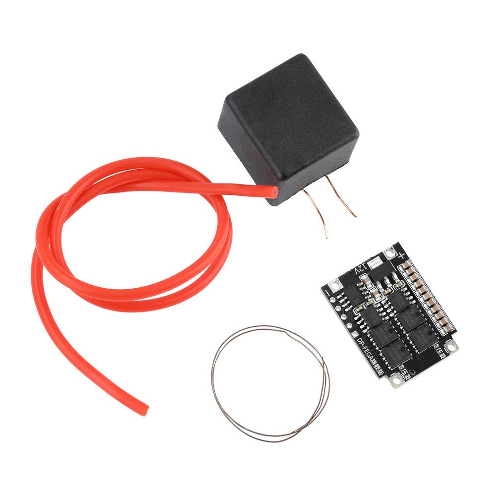 

DC 4-12V to AC 20KV Boost Spark Arc Ignition Coil Module Arc Igniter High Voltage Module Driver Board Transformer Lighter