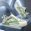 Men's Fashion Casual Low Top Skateboarding Shoes Boys Comfortable Sneakers Male Students Trending Soft Sole Classic Breathable Gym Non-slip