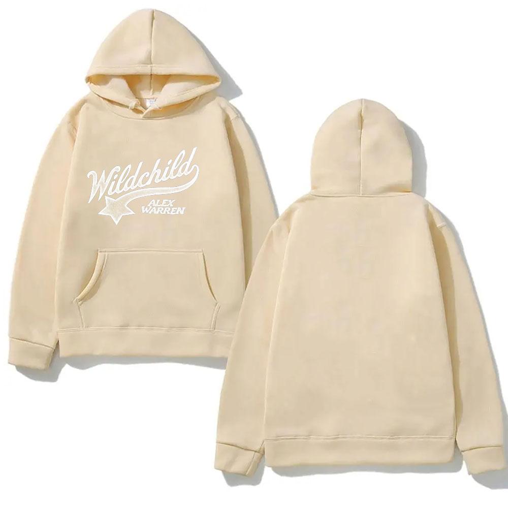 Alex Warren 2026 Nuovo Album WILDCHILD Felpa con Stampa Unisex per Autunno Inverno con Cappuccio Comoda Felpa con Cappuccio