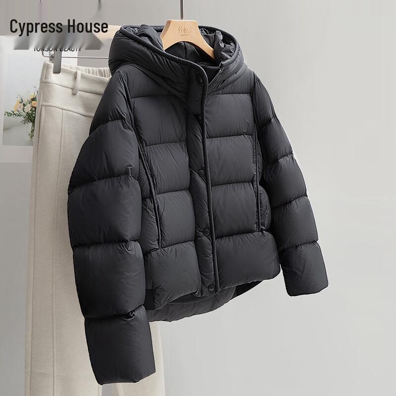 

Sibaishe Women s 90% Down Hooded Loose Fit Winter Jacket L