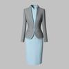 Treluoman Women's New Chinese Style Professional Suit Set