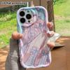 Phone Case: Protective Case for iPhone 17 16 15 14 13 12 Pro, Phone Decoration, Pink and Blue Gradient, Halloween and Christmas Gift