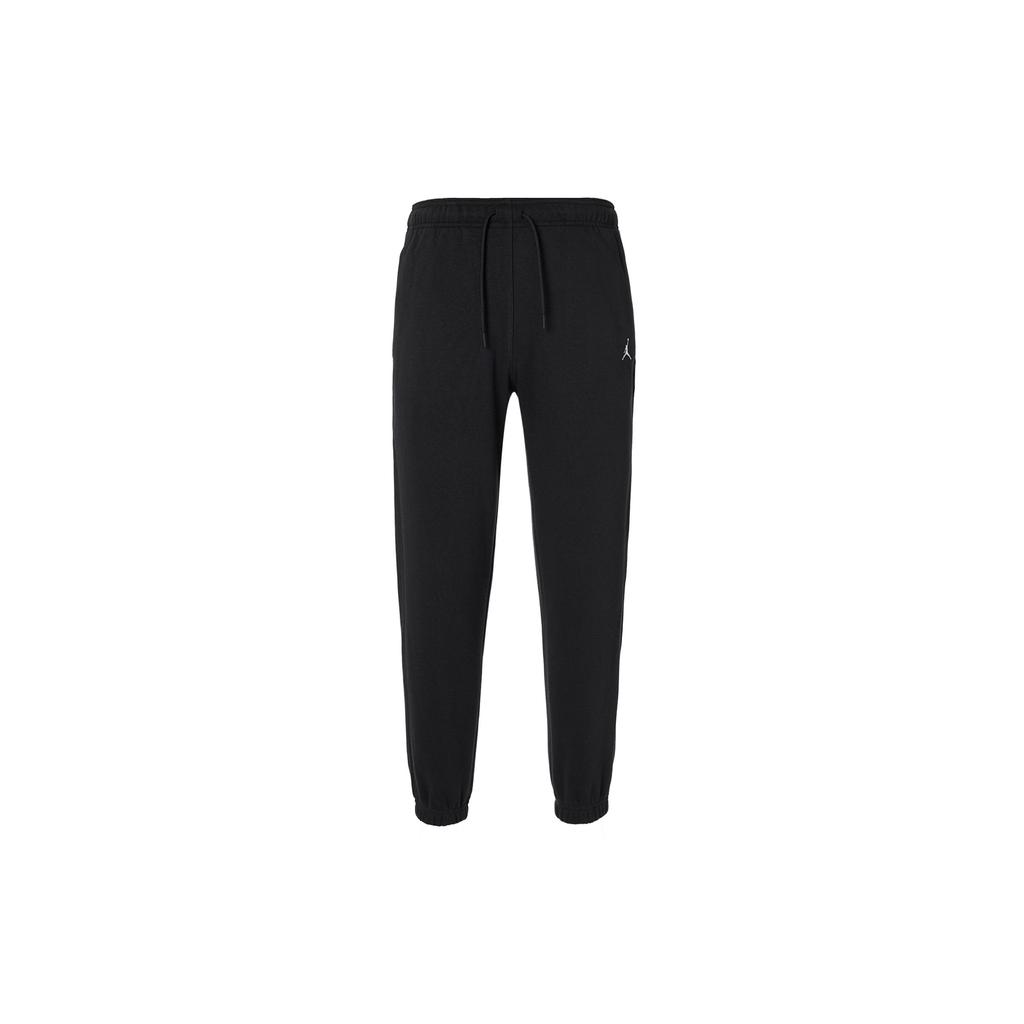 Jordan Brooklyn Classic Jumpman Logo Print Fleece Joggers Women Bottoms Black DQ4479-010