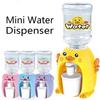 3D Mini Water Dispenser Cute Baby Toy Drinking Water Cooler Lifelike Children Cartoon Simulation Device for Kids