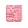 Slow Feeding Design Pet Lick Mat Suction Cup Slow Feeder New Silicone Mat  Slow Eating