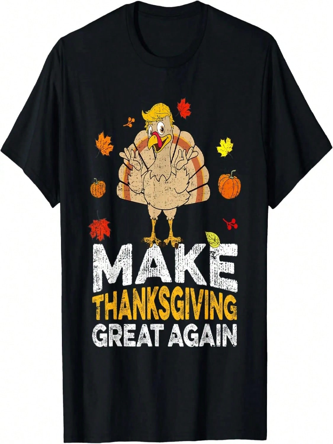 Turkey Day T-Shirt S разноцветный