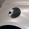 AIRSPEED Carbon Fiber Fuel Tank Cap Cover for Abarth and 695 Customizable Exterior A tape included for easy Perfect as a Carbon 595, 595C, (3rd